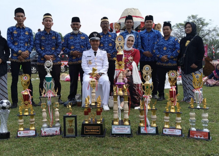 Desa Sindang Panon Juara Umum Lomba Agustusan tingkat Kecamatan