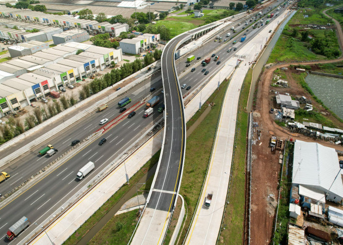 Akses Tol Jakarta-Tangerang KM 25 Sudah Tahap Pengujian