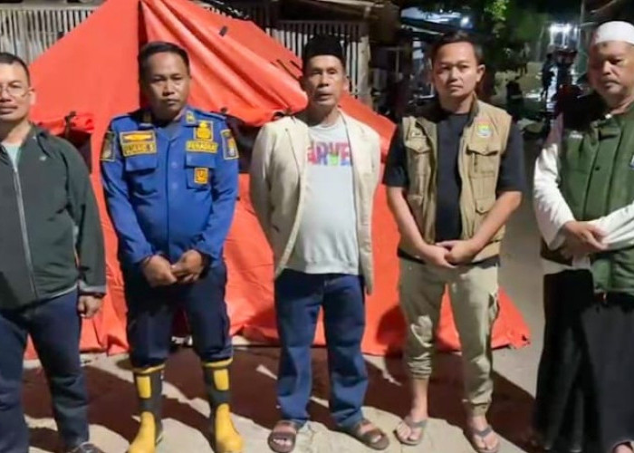 BPBD Bantah Lambat Kirim Tenda, Terkait Keluhan Kades Cirumpak Lantaran Warga Korban Banjir Tidur di Jalan