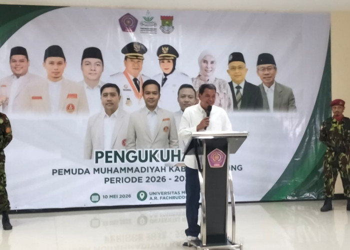 Bupati Hadiri Pelantikan Pemuda Muhammadiyah, Dorong Peran Pemuda Hadapi Tantangan Digital