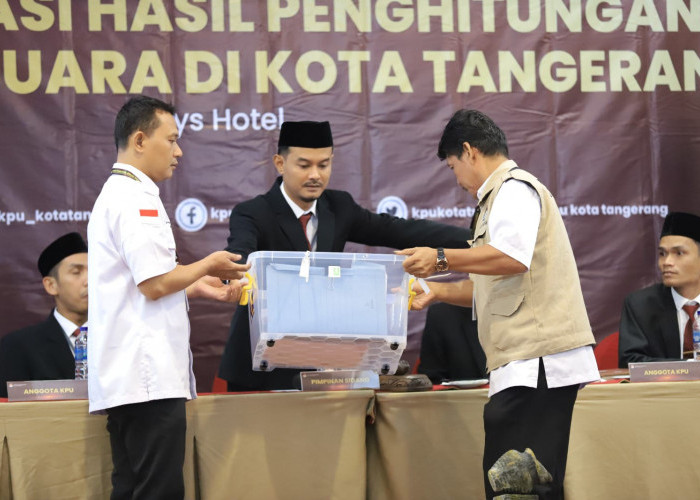 KPU Kota Tangerang Resmi Tuntaskan Rekapitulasi Suara Pemilu 2024