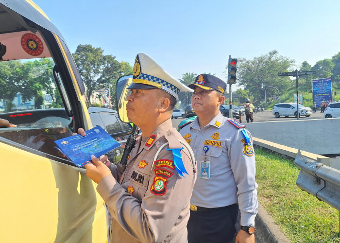 Selama Operasi Patuh Jaya di Tangerang Selatan, 364 Kendaraan Kena Tilang