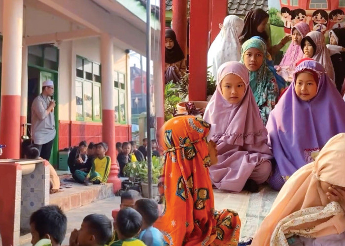Tingkatkan Sikap Religius Sejak Dini, Program Gerakan Santri Saba Sakolah SDN Bojong I