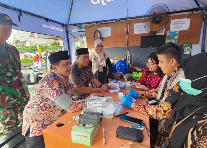 CKG di Puskesmas Pondok Kacang Timur Disambut Antusias Warga