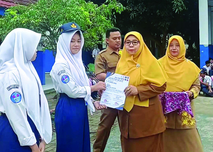 Siswa SMPN 2 Cisauk Terus Torehkan Prestasi