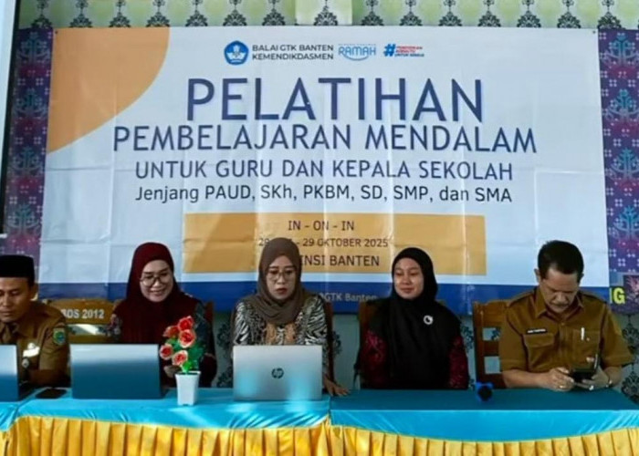 Guru Ikuti Pelatihan Kompetensi Mengajar, Pelatihan Pembelajaran Mendalam untuk Guru-Guru SD di Pasar Kemis 