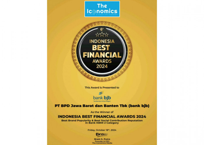 bank bjb Perkuat Posisi dengan Dua Penghargaan di Indonesia Best Financial Awards 2024