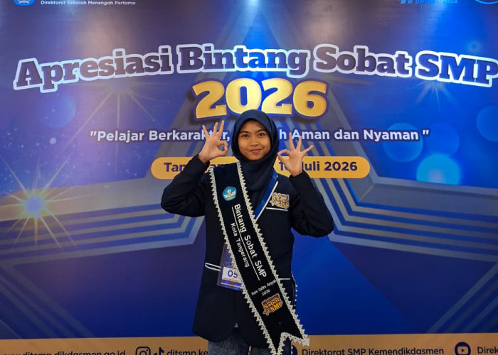 Siswa SMPN 32 Kota Tangerang Wakili Banten, Masuk Finalis Calon Bintang Sobat SMP Tingkat Nasional