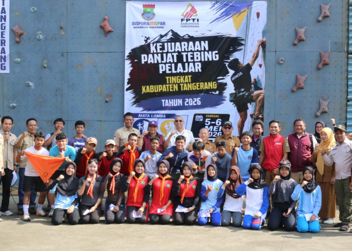 Kejuaraan Panjat Tebing Pelajar Kab. Tangerang, Ajang Pencarian Bakat dan Evaluasi