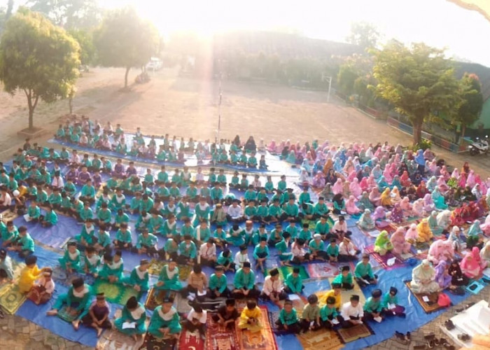 SDN Jambe II Tetap Laksanakan Salat Duha Selama Ramadan