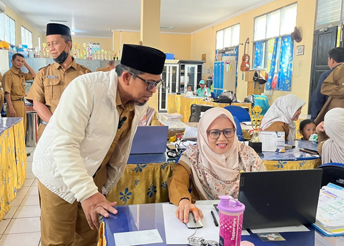 Sidak PJJ, Kadindikbud Pastikan KBM Tetap Berjalan