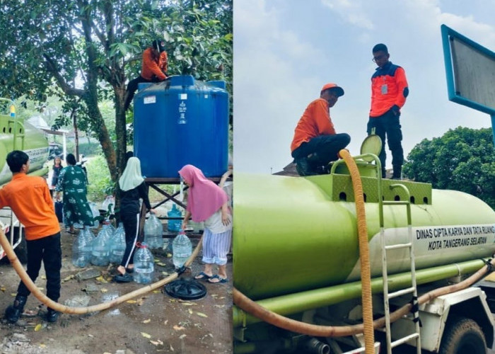 Musim Kemarau Mulai Dirasakan Warga, 110 KK di Setu Mulai Terdampak