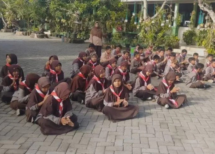 SDN Babakan Wajibkan Siswa Ikuti Ekskul Pramuka