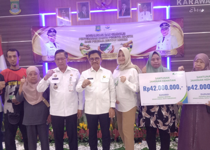 Puluhan Ribu Pekerja Rentan dapat Perlindungan BPJamsostek