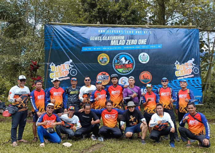 BSG Sukses Gelar Bike Camp dan Donasi Sumatra di Bumi Perkemahan Cihunjuran Pandeglang