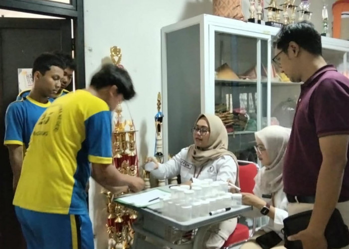  Cegah Penyalahgunaan Narkoba, Siswa SMPN 25 Kota Tangerang di Tes Urine