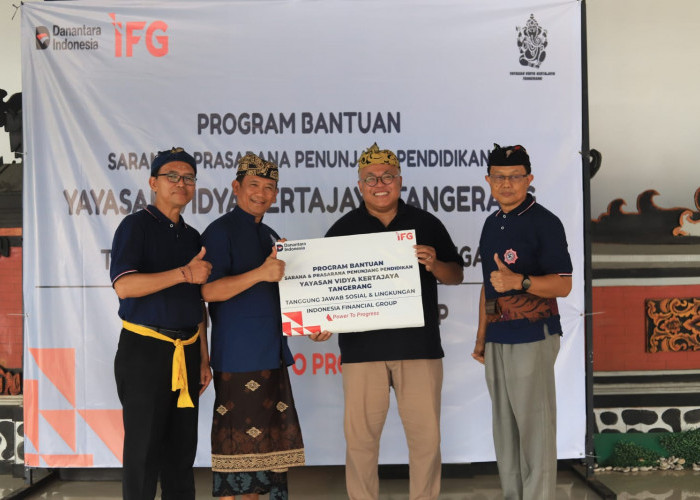 IFG Berikan Bantuan Pendidikan, Perkuat Komitmen ESG   