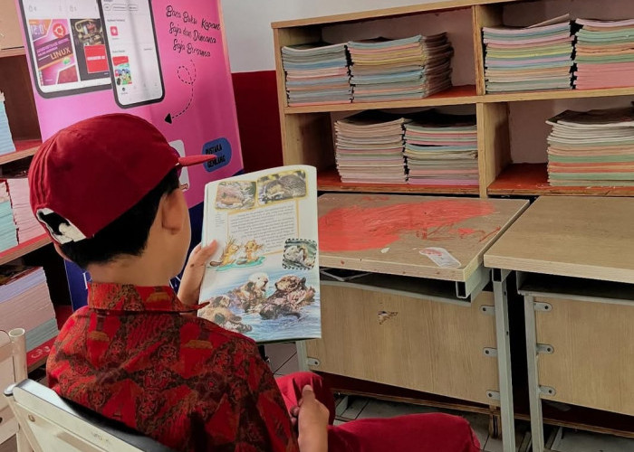 Budaya Literasi di Era Digital, SDN Saga III Tingkatkan Minat Baca  Siswa
