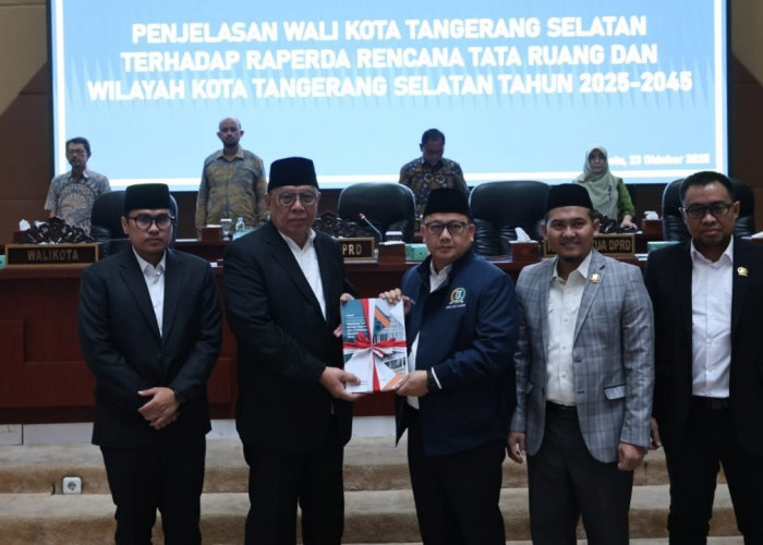 Raperda RTRW 2025-2045 Kota Tangsel Dibahas