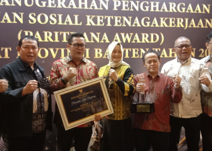 BPJS Ketenagakerjaan Kanwi Banten Apresiasi Kepesertaan Melalui Penghargaan Paritrana Award