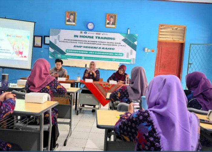 SMPN 2 Rajeg Gelar In House Training dan Sosialisasi TKA, Dorong Peningkatan Kompetensi Guru