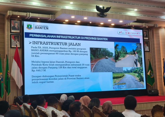 Jalan Palima-Baros Butuh Rp 170 M, Pemprov Banten Tak Sanggup 