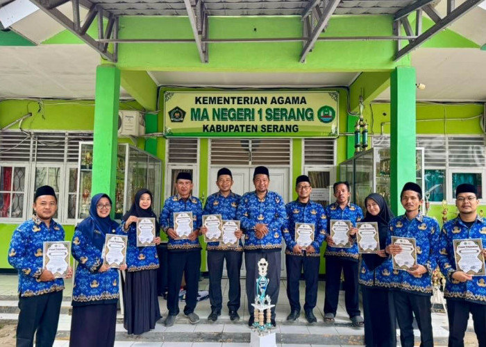 MAN 1 Kabupaten Serang Sabet Juara Umum MTQ Korpri