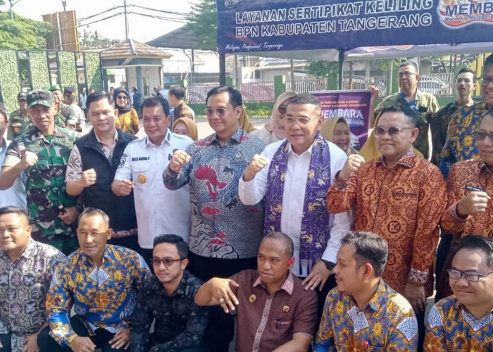 Wamen ATR/BPN Apresiasi Pelayanan Setifikat Keliling 