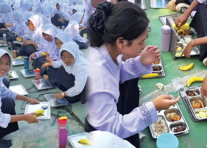 SMPN 3 Teluknaga Minta Tambahan Menu Susu dalam Program MBG, Belum Ada Laporan Makanan Tidak Layak