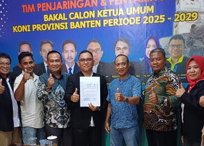 TPP Bakal Calon Ketua KONI Banten 2025-2029, Timses Diminta Revisi Surat Dukungan