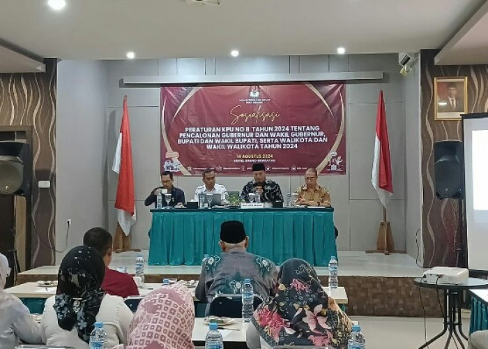 KPU Kota Serang Sosialisasikan Tahapan Pencalonan Pilkada 2024