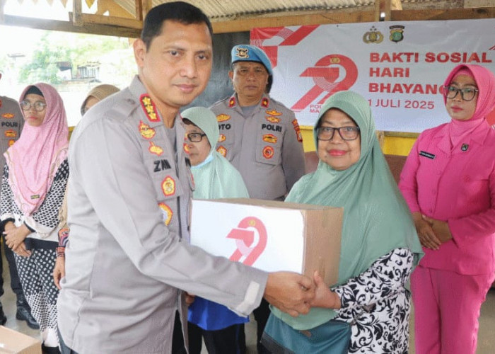 Polres Metro Tangerang Sebar 2.000 Paket Bantuan Sosial Jelang Hari Bhayangkara ke-79