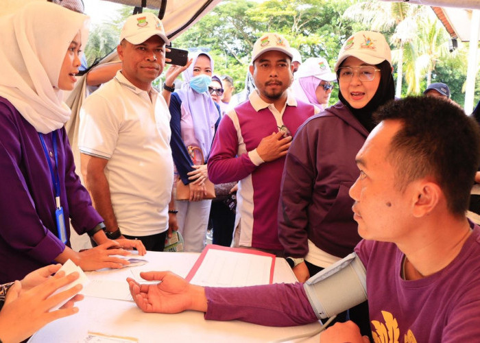 Wabup Intan Kampanyekan TOSS TBC