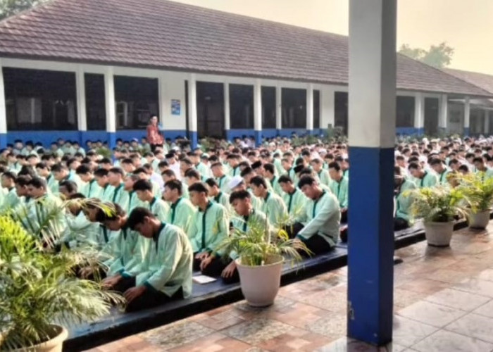 SMPN 1 Pagedangan Gelar Salat Duha Berjamaah Setiap Jumat 