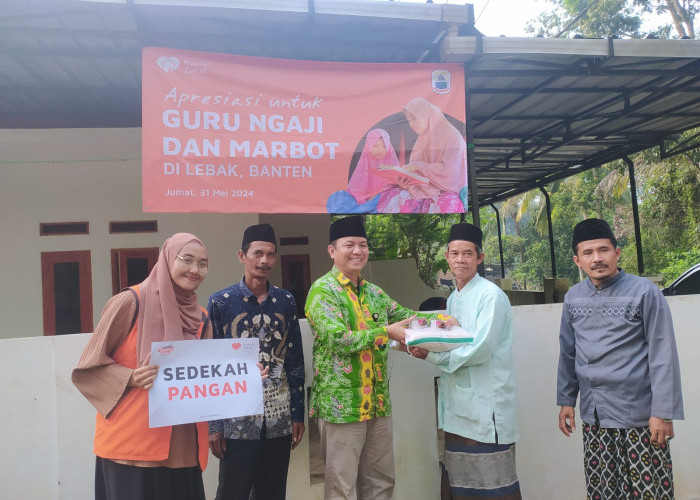 Rumah Zakat Bintaro Salurkan Bantuan Apresiasi Guru Ngaji dan Marbot Mesjid di Lebak