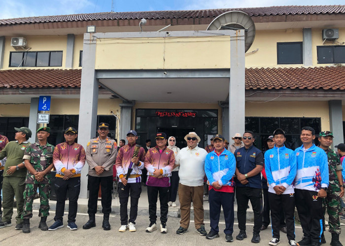 Kirab Api Porkab, Kobarkan Semangat Olahraga