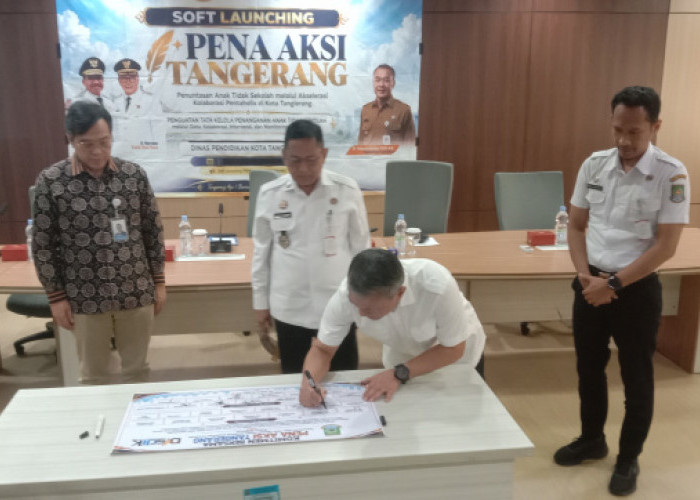Pemkot Tangerang Luncurkan Pena Aksi, Atasi Anak Putus Sekolah