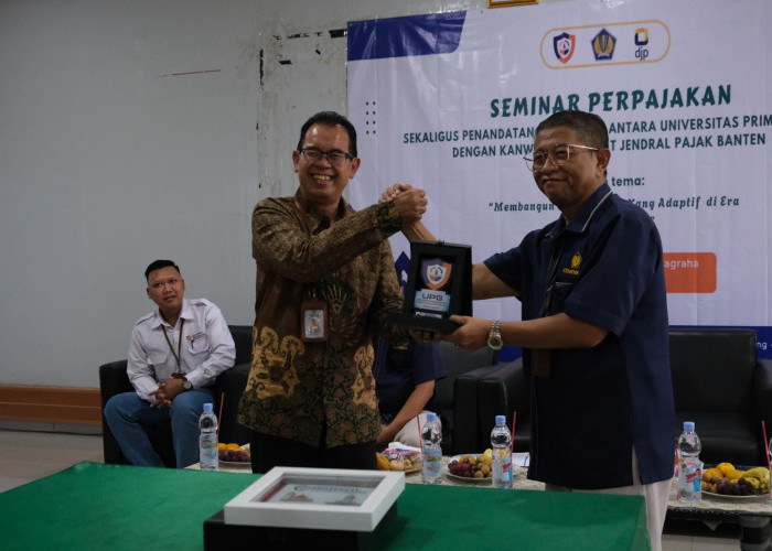 DJP Banten Tandatangani PKS Tax Center dengan UPG