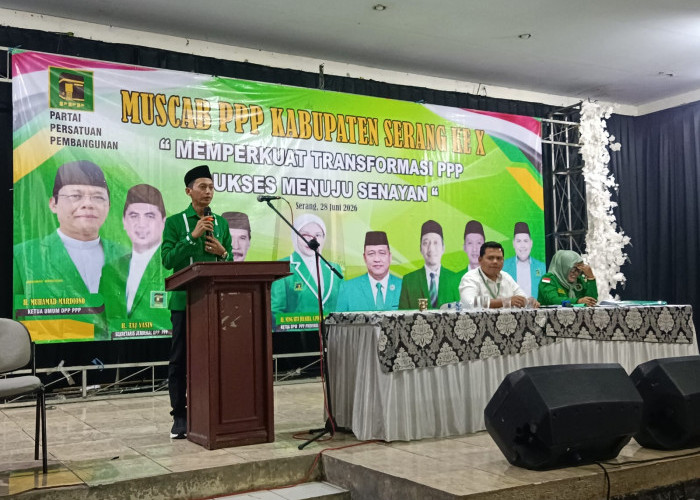 Dendi Resmi Jadi Ketua DPC PPP Kabupaten Serang