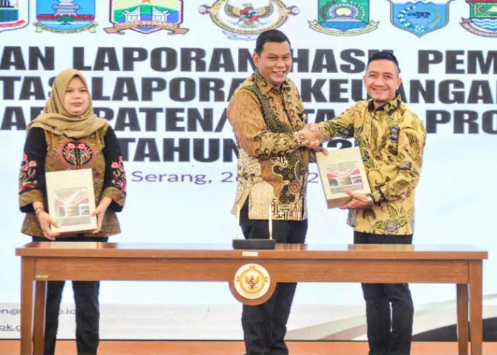 Pemkab Lebak Raih Penghargaan WTP dengan Catatan