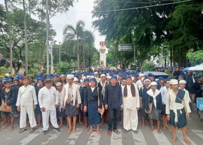 Hari ini, Ribuan Warga Baduy Gelar Seba Baduy