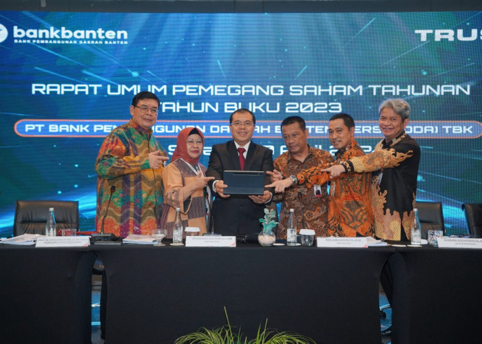 RUPS Tahunan, Bank Banten Komitmen Efisiensi Untuk Pertumbuhan Berkelanjutan