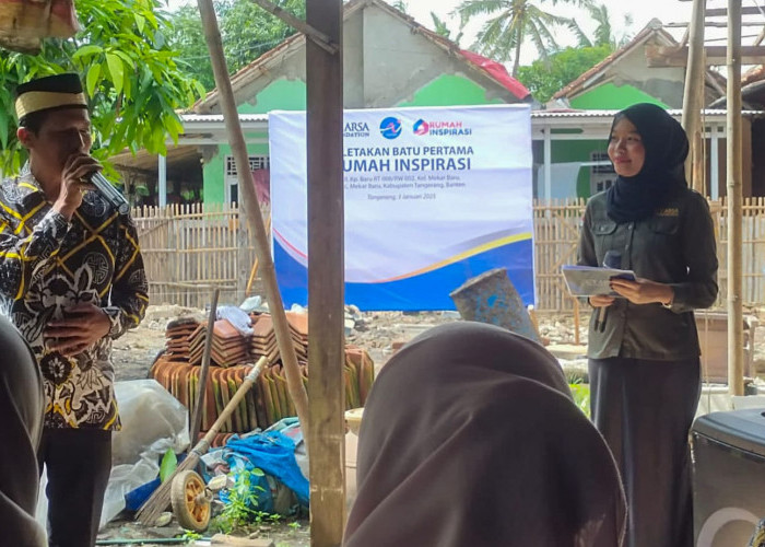  Banyak Anak Putus Sekolah, Desa Mekar Baru Dapat Pembangun Rumah Inspirasi