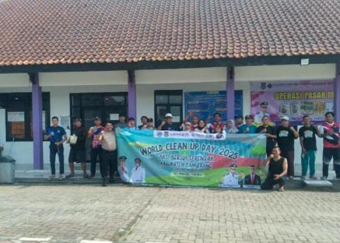Pegawai Serentak Ikut World Cleanup Day