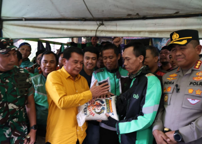 Deklarasi Damai Bersama Driver Ojol, Komitmen Jaga Kondusivitas