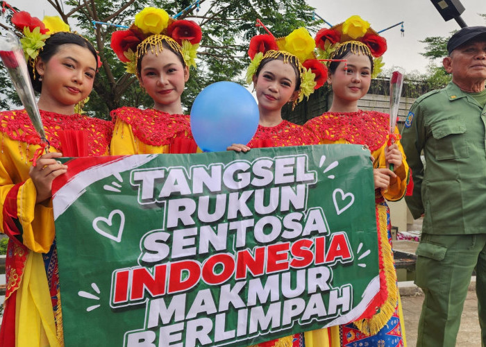 Aksi Budaya Warga Tangsel Serukan Persatuan untuk Indonesia