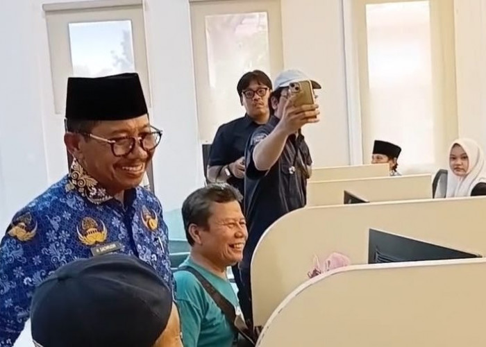 Sachrudin Tinjau Pelayanan Adminduk, Cepat, Mudah dan Gratis