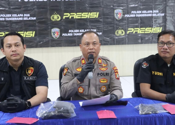 Polisi Ringkus Dua Terduga Pelaku Curanmor di Kelapa Dua