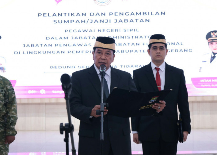 Bupati Tangerang Rombak 362 Pejabat, 11 Camat Berganti Posisi