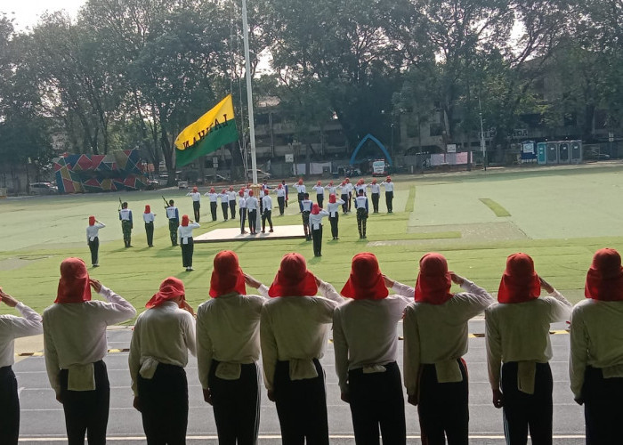 Paskibraka Kota Tangerang Digembleng Yonif TP 942 Arya Wangsakara